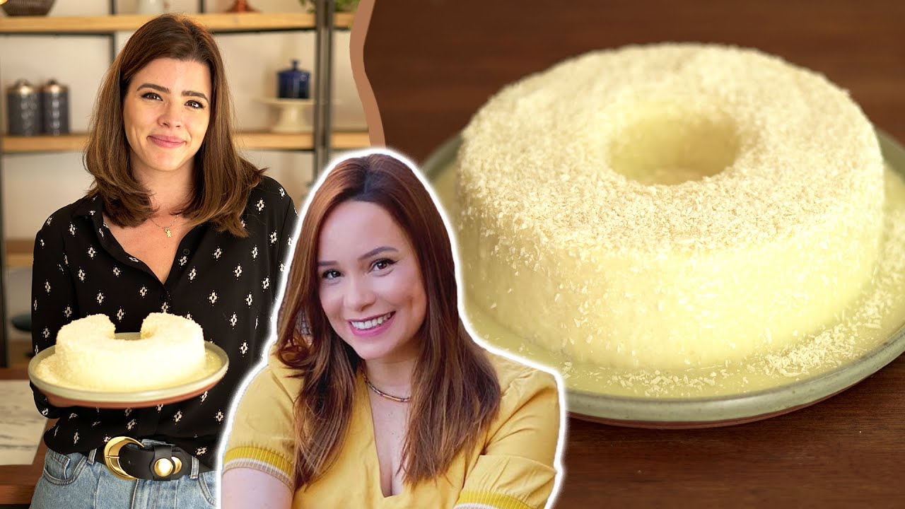 BOLO DE TAPIOCA E LEITE CONDENSADO DA MILLA CABRAL | Bolo da Vida | TPM por Ju Ferraz