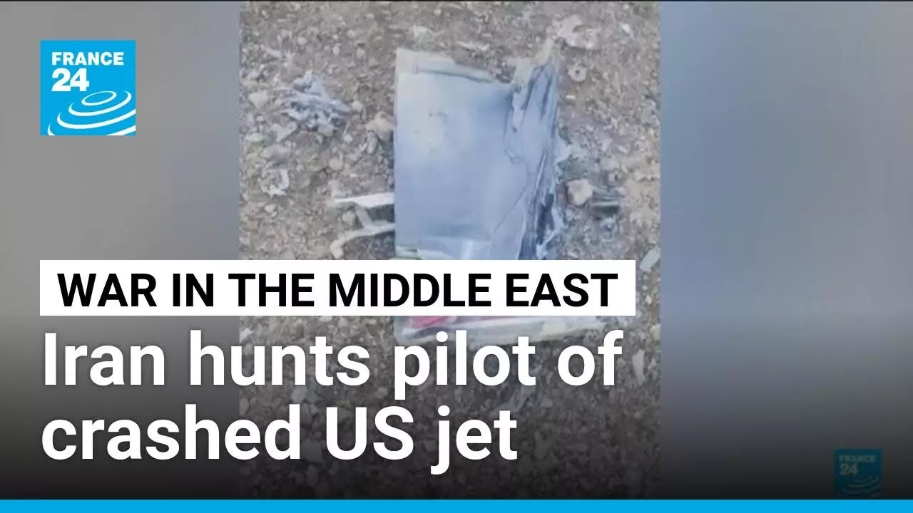 War in the Middle East: Iran hunts crew member of crashed US jet &bull; FRANCE 24 English