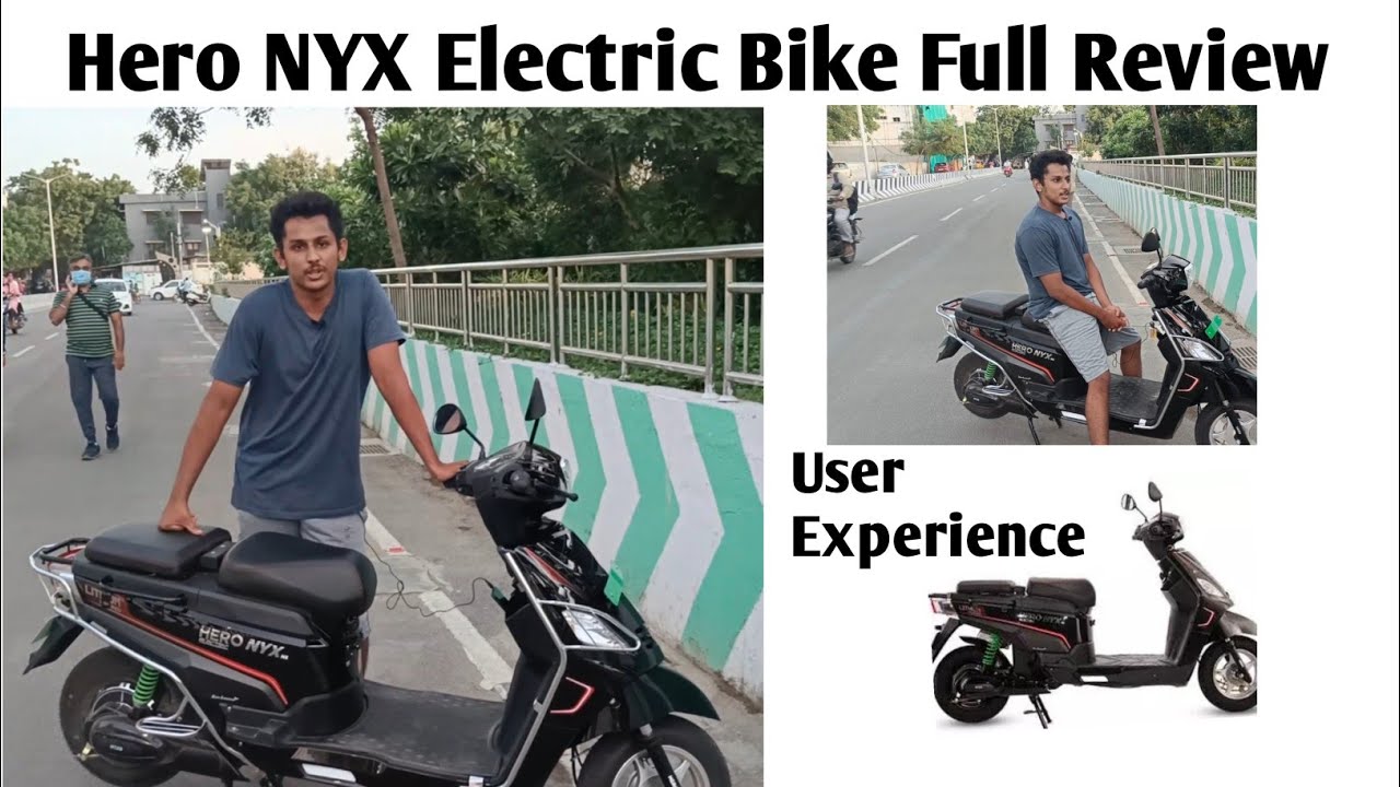Hero NYX Electric Bike Full Review With User Experience | TechyJock Tamil