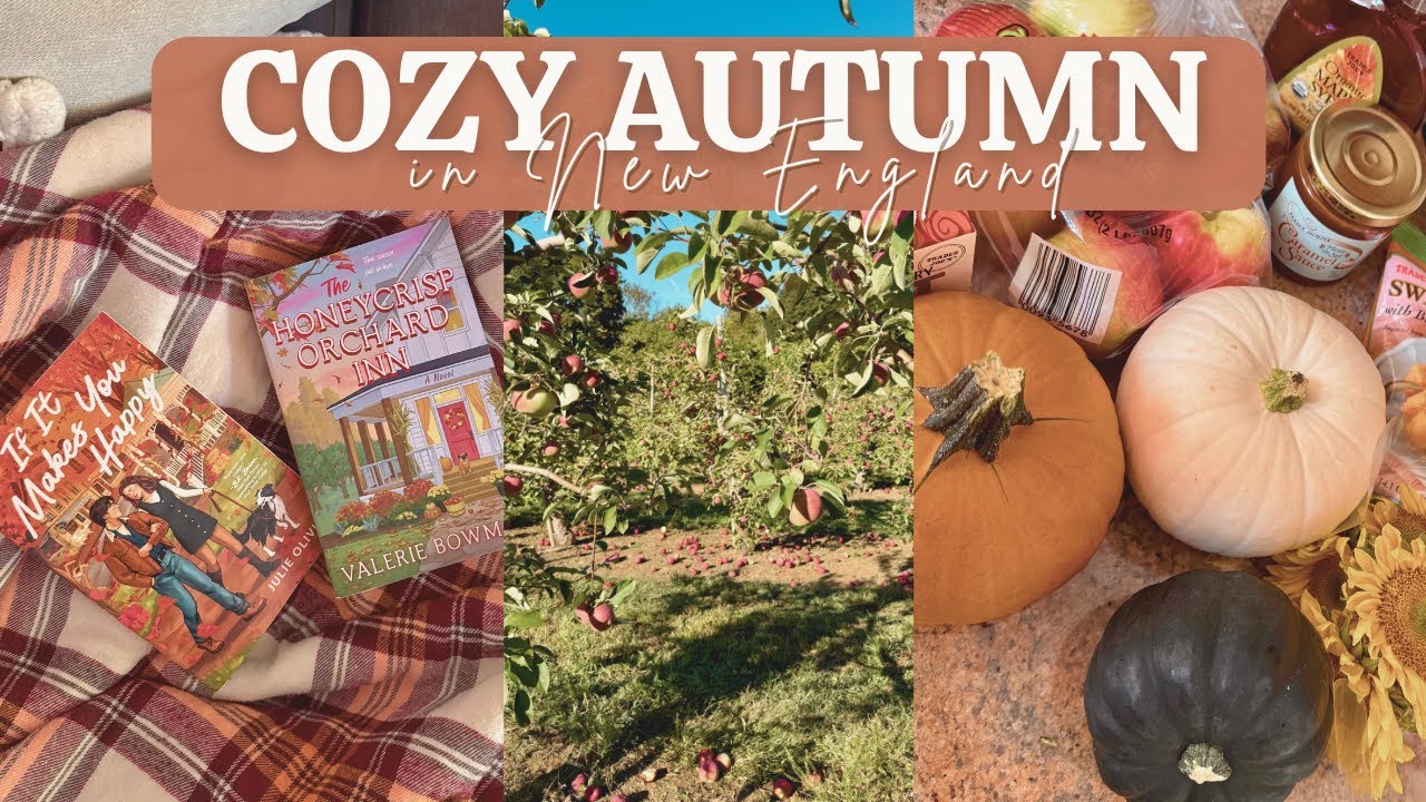 Cozy Autumn Weekend in New England | apple orchard, fall books, & leaf peeping