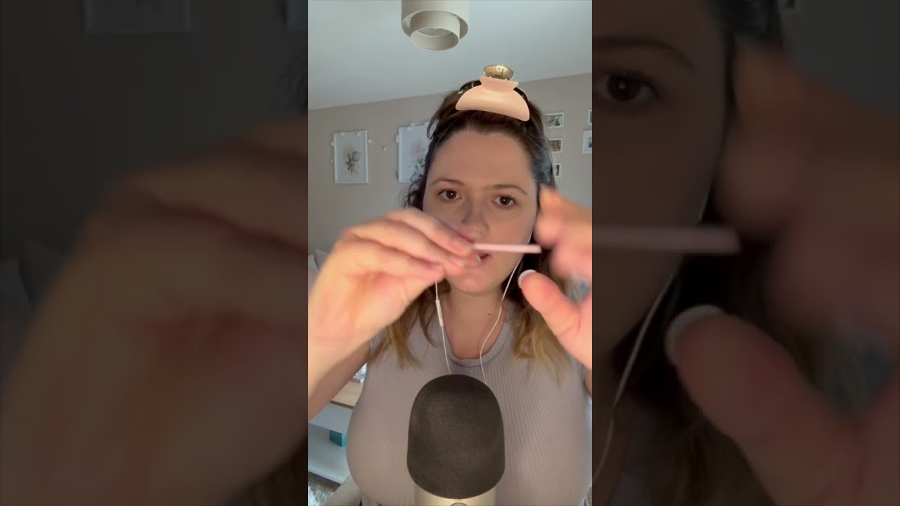 ASMR Clipping back your hair 👱&zwj;♀️(Relaxing Personal Attention)