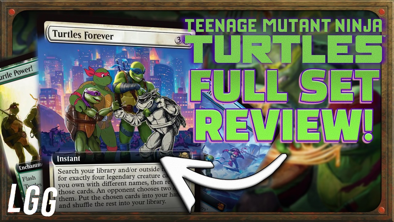 Teenage Mutant Ninja Turtles Set Review | Magic: the Gathering | Commander CEDH EDH TMNT MTG