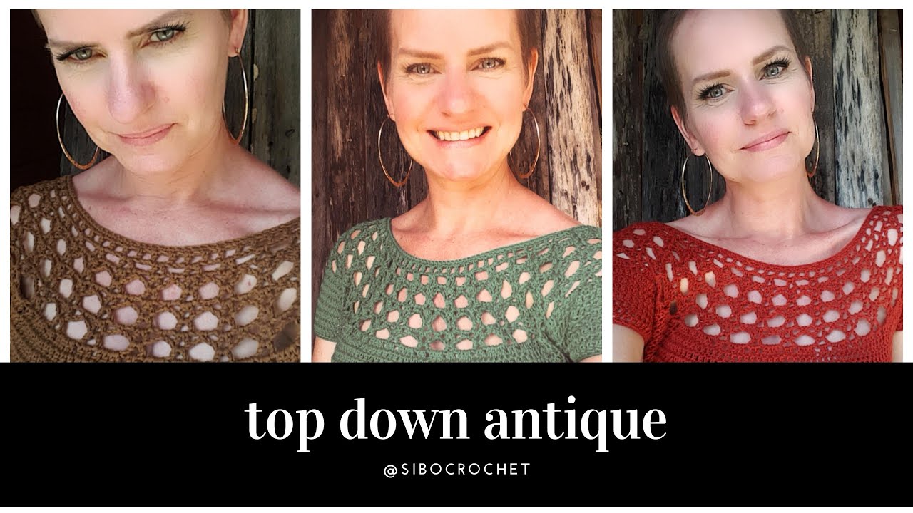 Topdown fácil de crochê