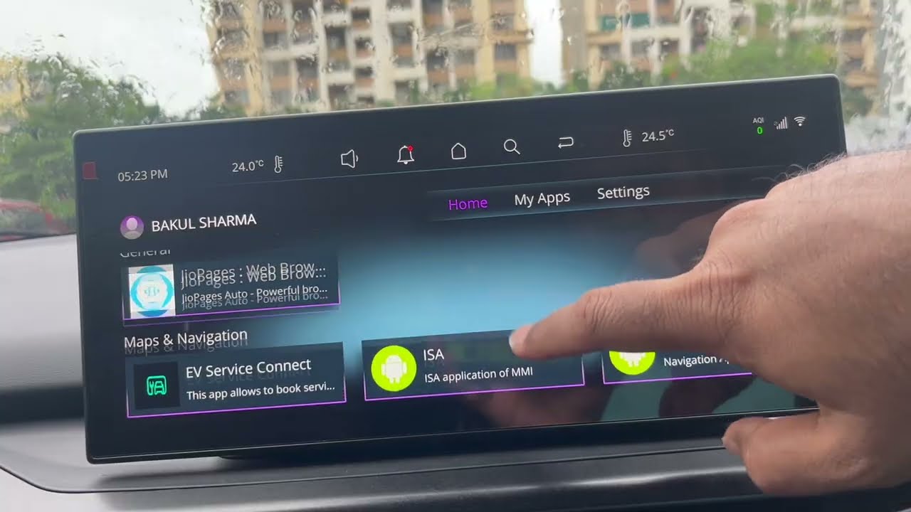 Harrier ev Fearless Plus infotainment System Walkthrough