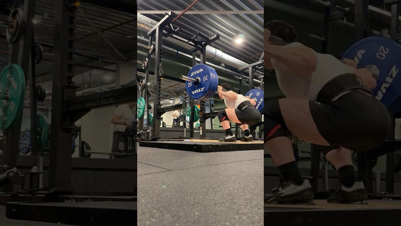 Trying Nike Romaleos 4 (Weight Lifting Shoes) 140kg x3 squats