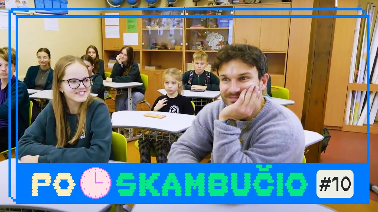 Šokam kartu su Vaidu Baumila! 🕺🎤 | Žinios „ČIA DABAR?!“ | LRT VAIKAI
