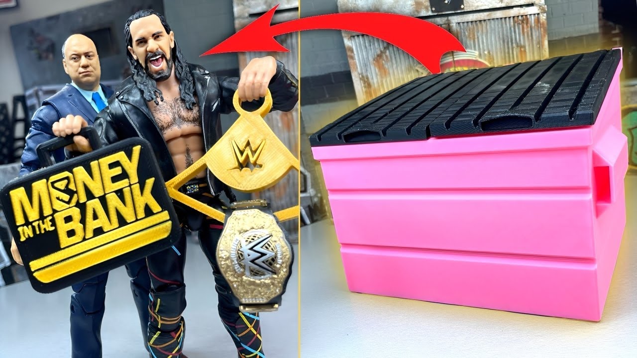 Someone Sent Me A Dumpster FULL Of WWE Figure Items