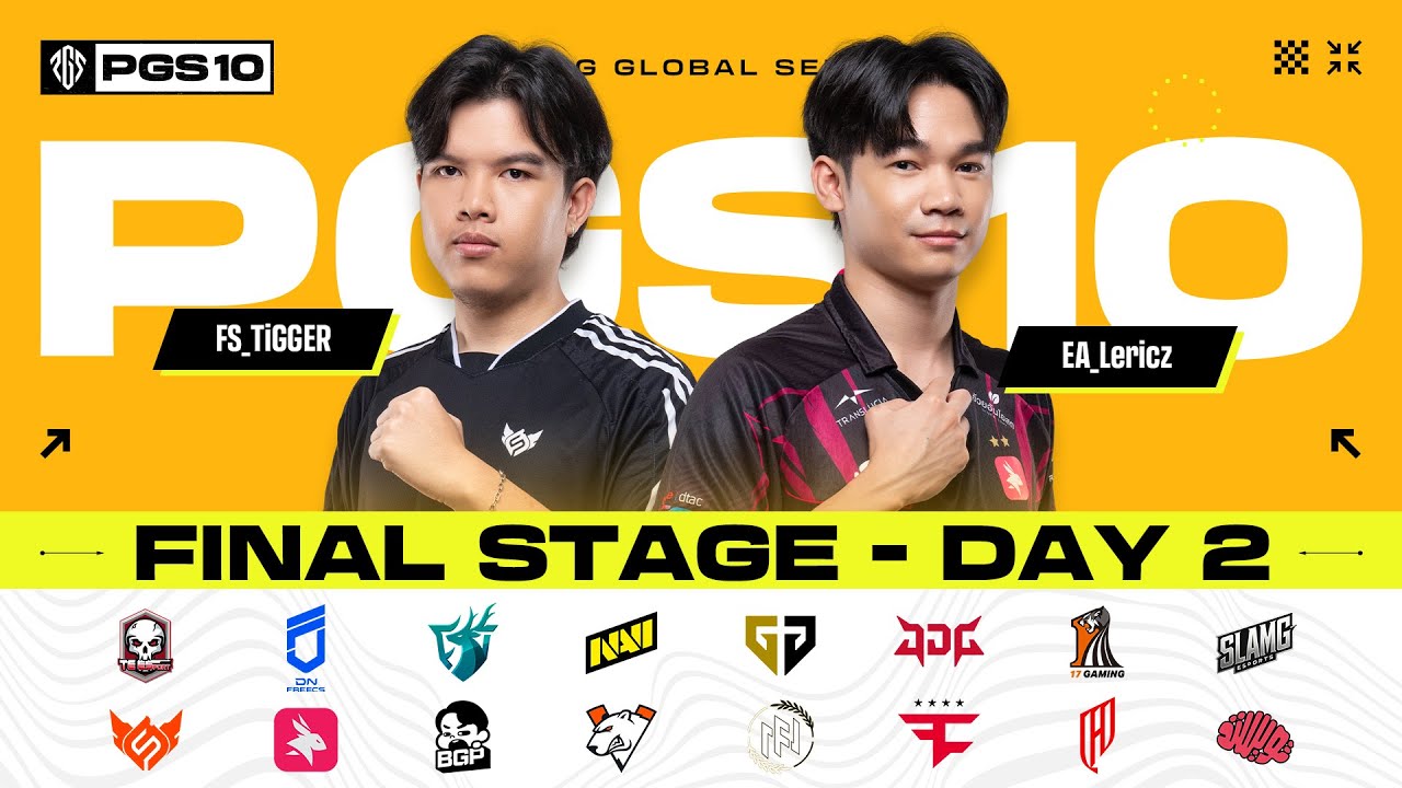 🔴LIVE สด! 𝐏𝐔𝐁𝐆 𝐆𝐥𝐨𝐛𝐚𝐥 𝐒𝐞𝐫𝐢𝐞𝐬 𝟏𝟎 | Final Stage วันที่ 2