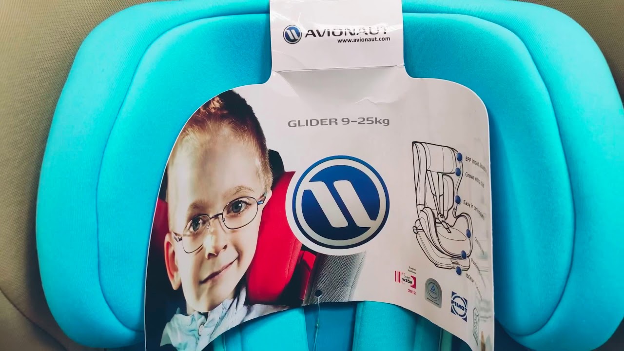 Автокресло Avionaut Glider/Avionaut Glider Isofix. Группа 1-2(9-25кг)