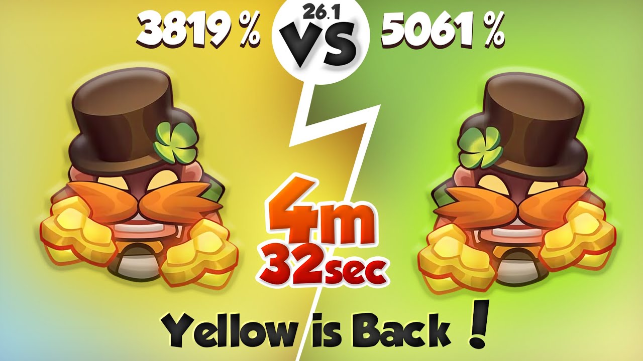 Yellow BRUISER is Back! Easy 4 min 32 sec | PVP Rush Royale