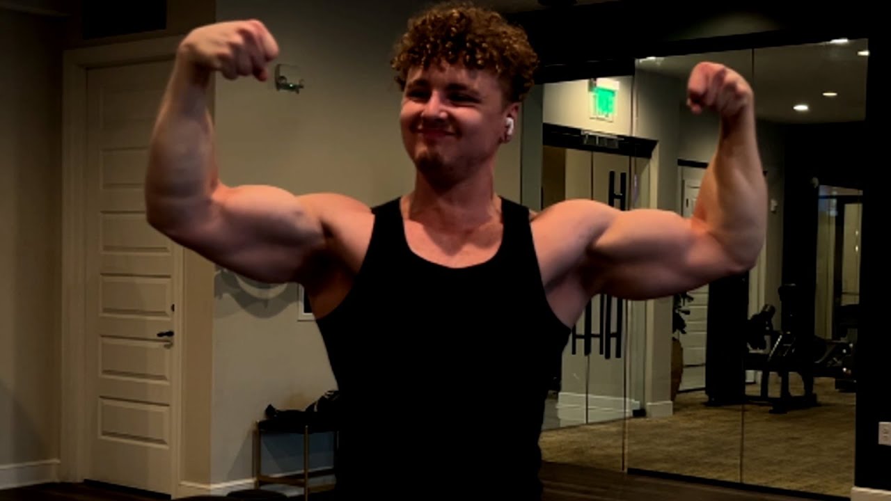 MOGGING SOME BISON THEN HITTING ARMS