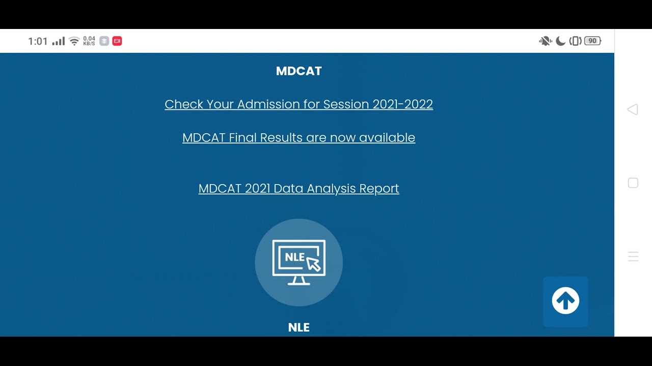 MDCAT 2022 Registration process start date Announced.