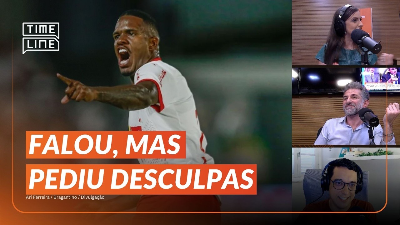 POLÊMICA: Gustavo Marques, do Bragantino, diz que 