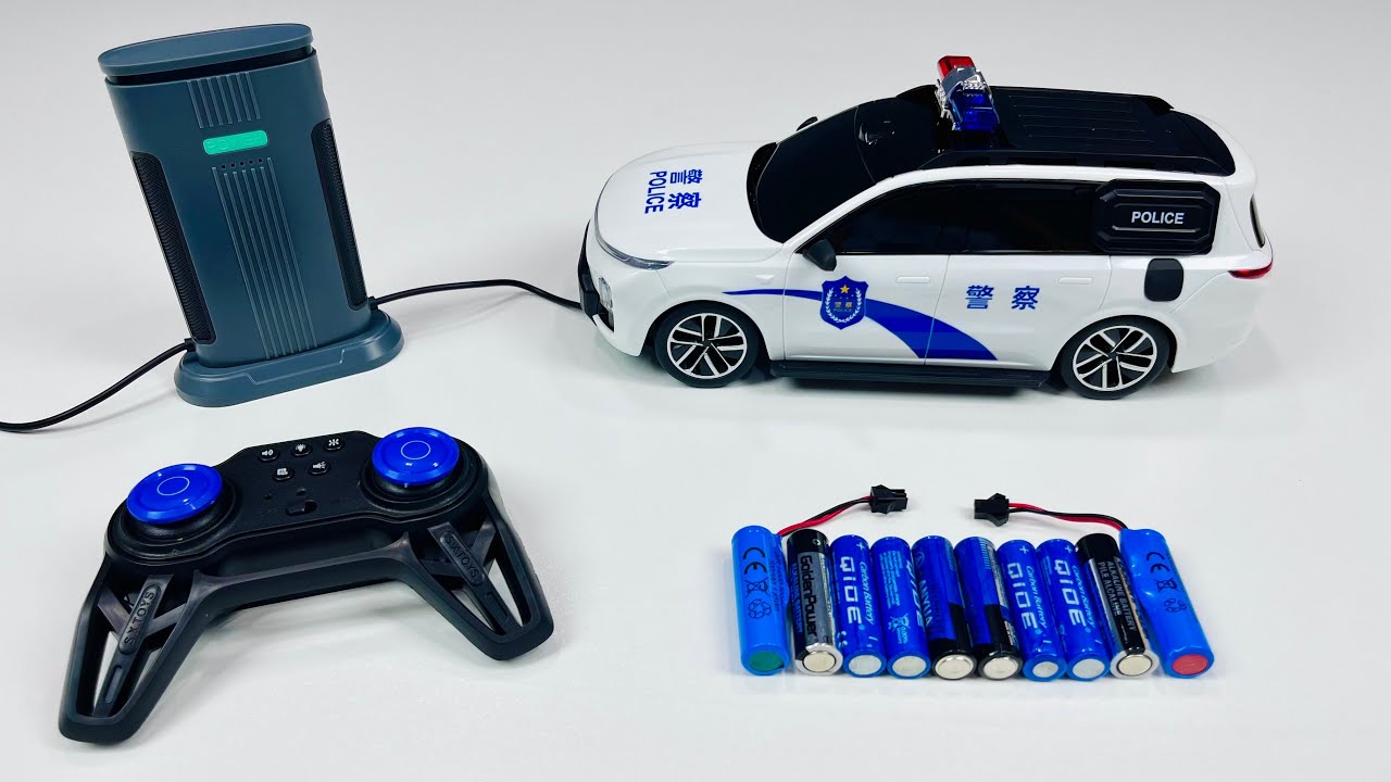 Unboxing: RC city police car,city transportation RC trucks,remote control RC city bus,Dancing Robot