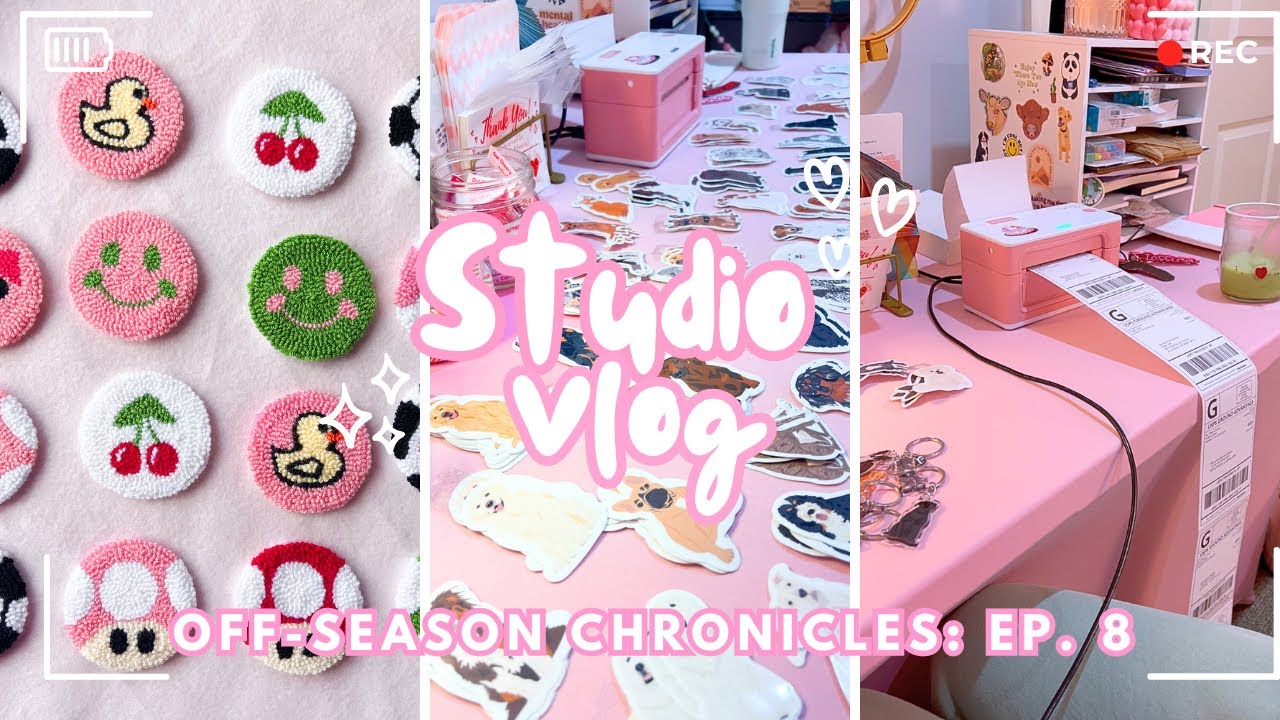 Off-Season Chronicles: Episode 8 // starting to MARKET PREP, wifi issues, order packing, + MORE!