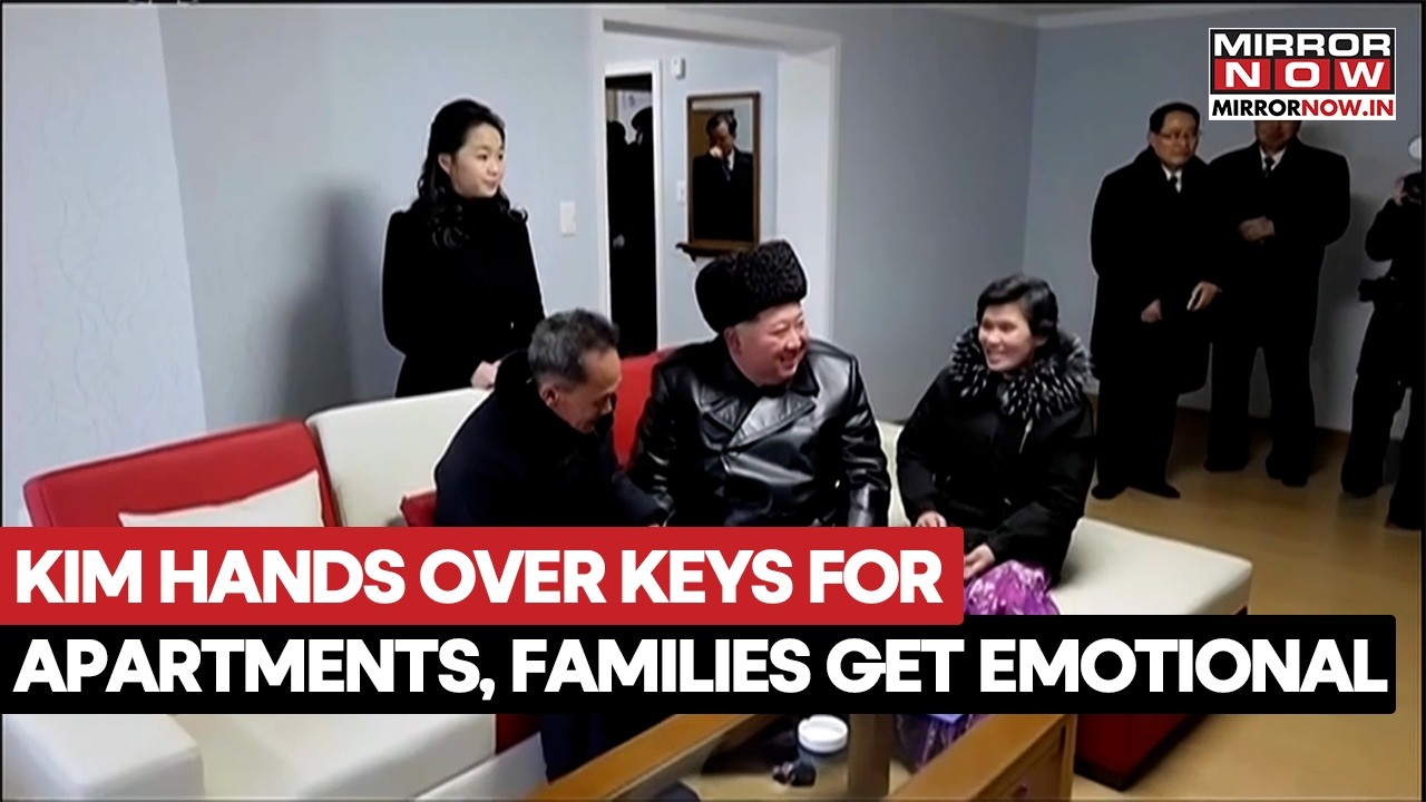 Kim Jong-Un Hands Over Keys To Apartment To Families Of Soldier Killed In Russia-Ukraine War