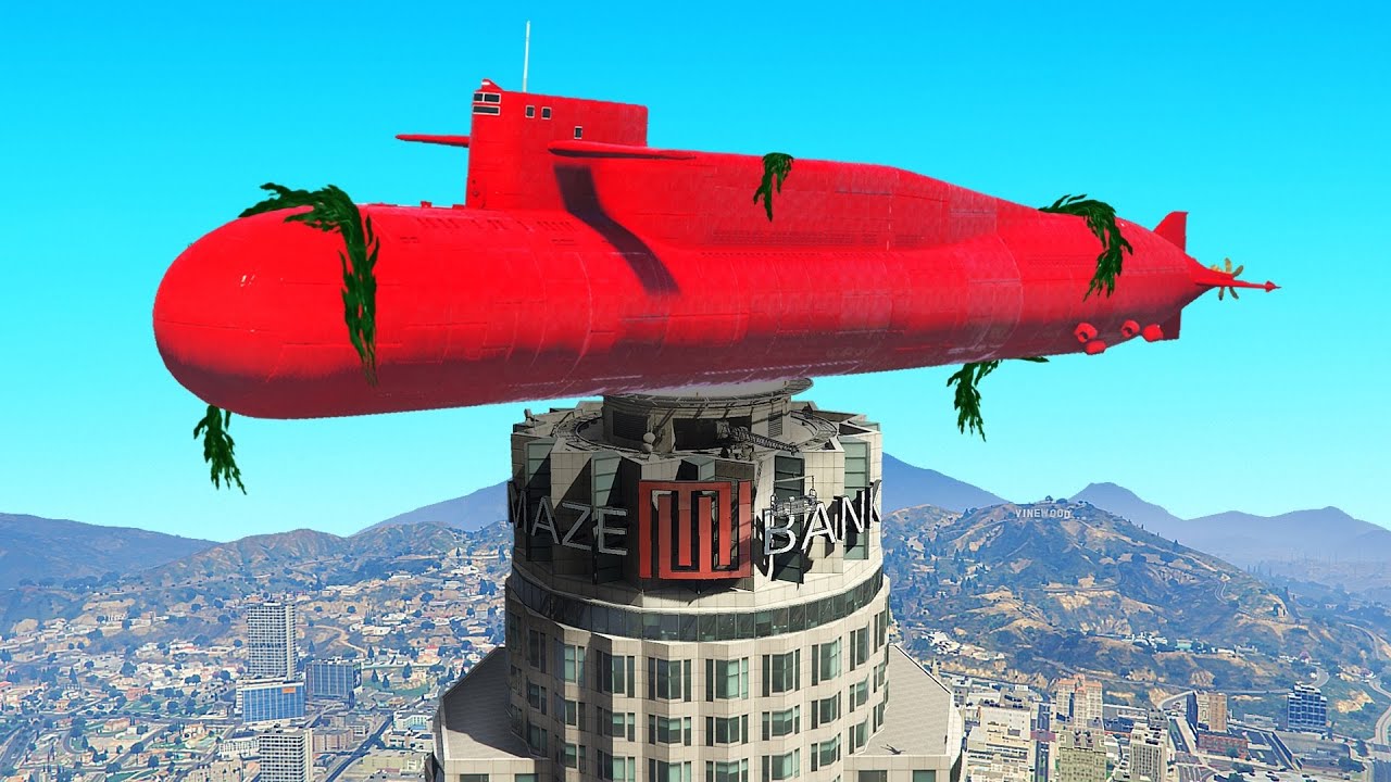 How NOT To Use The NEW SUBMARINE! (GTA 5 Funny Moments)