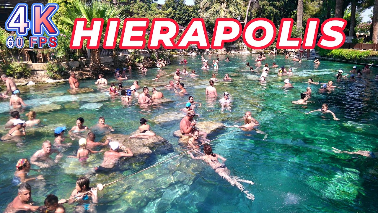 Antik Bir Havuzda Yüzdünüzmü Hiç - Hierapolis 4K