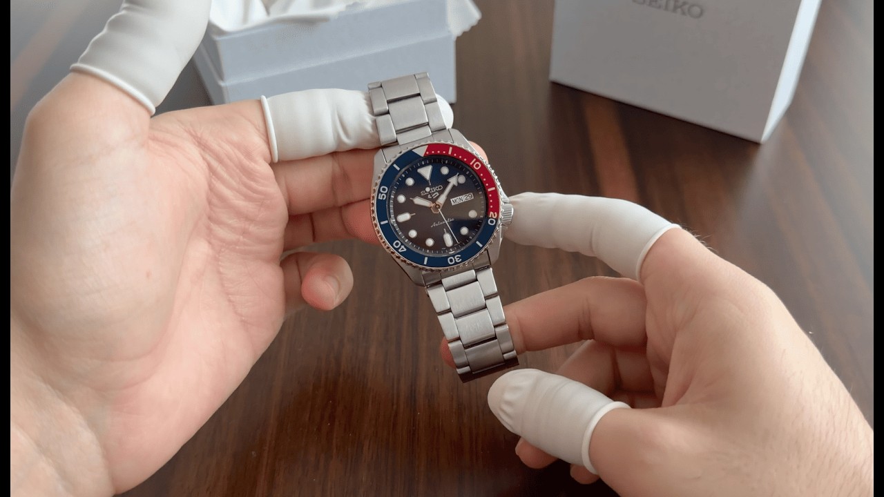 Seiko 5 Sports Pepsi SKX Series 42.5mm Automatic Wrist Watch SRPD53 / SRPD53K / SRPD53K1