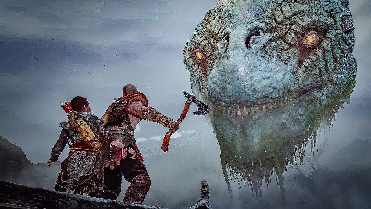La Serpiente Del Mundo- God Of War - Gameplay en Español