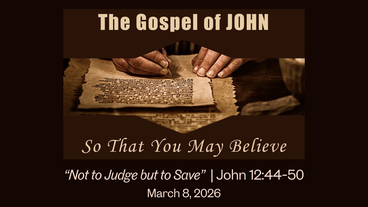 Whose Glory Do You Love? 3/8/2026