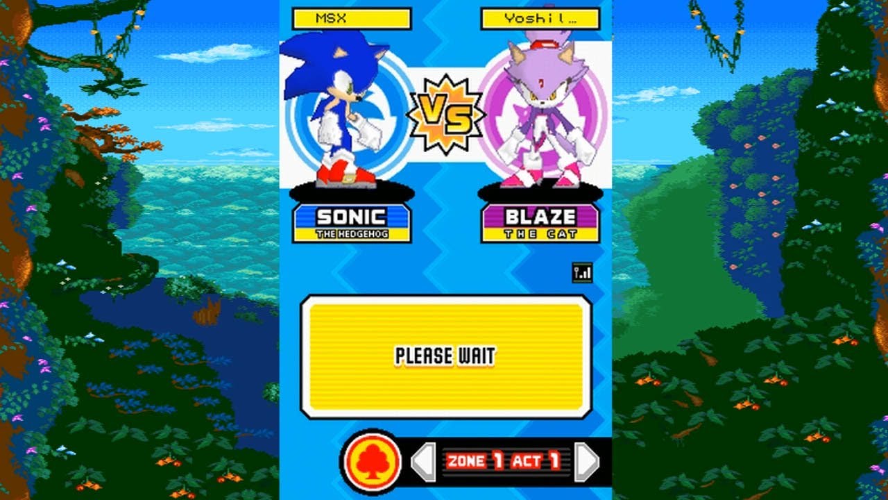 Sonic Rush - Battle Play Mode with MegamanSonicX!