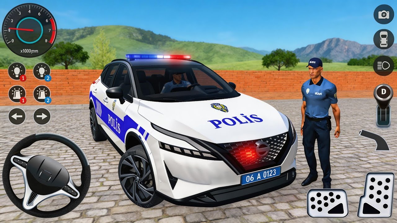 Nisan Qashqai Türk Polis Arabası Sürüş Oyunu - Polis Oyunu 2025 #41 | Android Gameplay