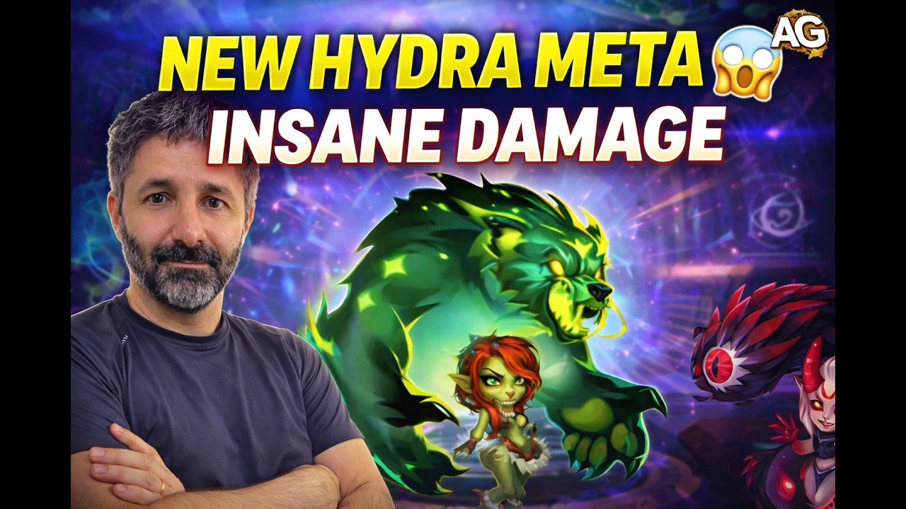 Aktualizacja META Hydry &ndash; NAJSILNIEJSZY zesp&oacute;ł w tej chwili (NIESAMOWITE obrażenia) Sojusz Hero Wars