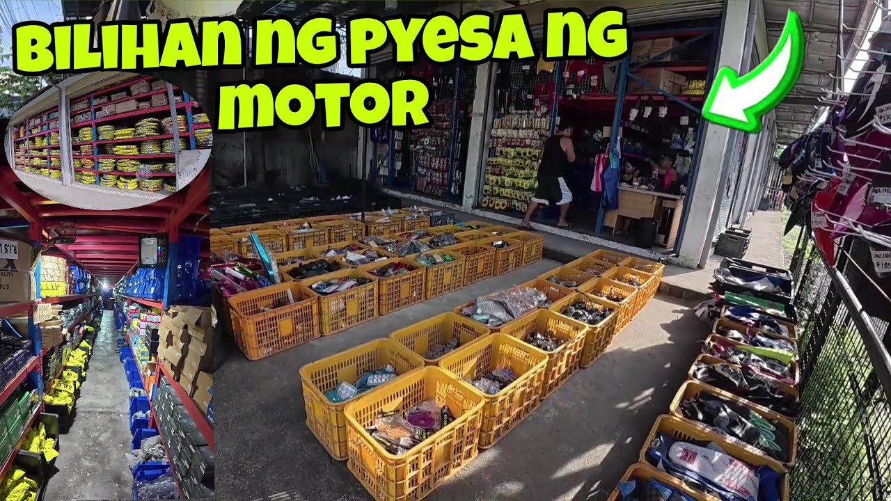 Isang warehouse na puno ng pyesa ng motor | Bilihan ng murang pyesa ng motor