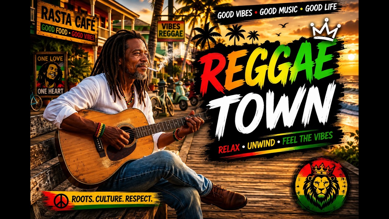 Reggae Town Stories Ocean Boulevard ☀️ Relaxing Caribbean Reggae Mix 2026 | Tropical Beach Vibes