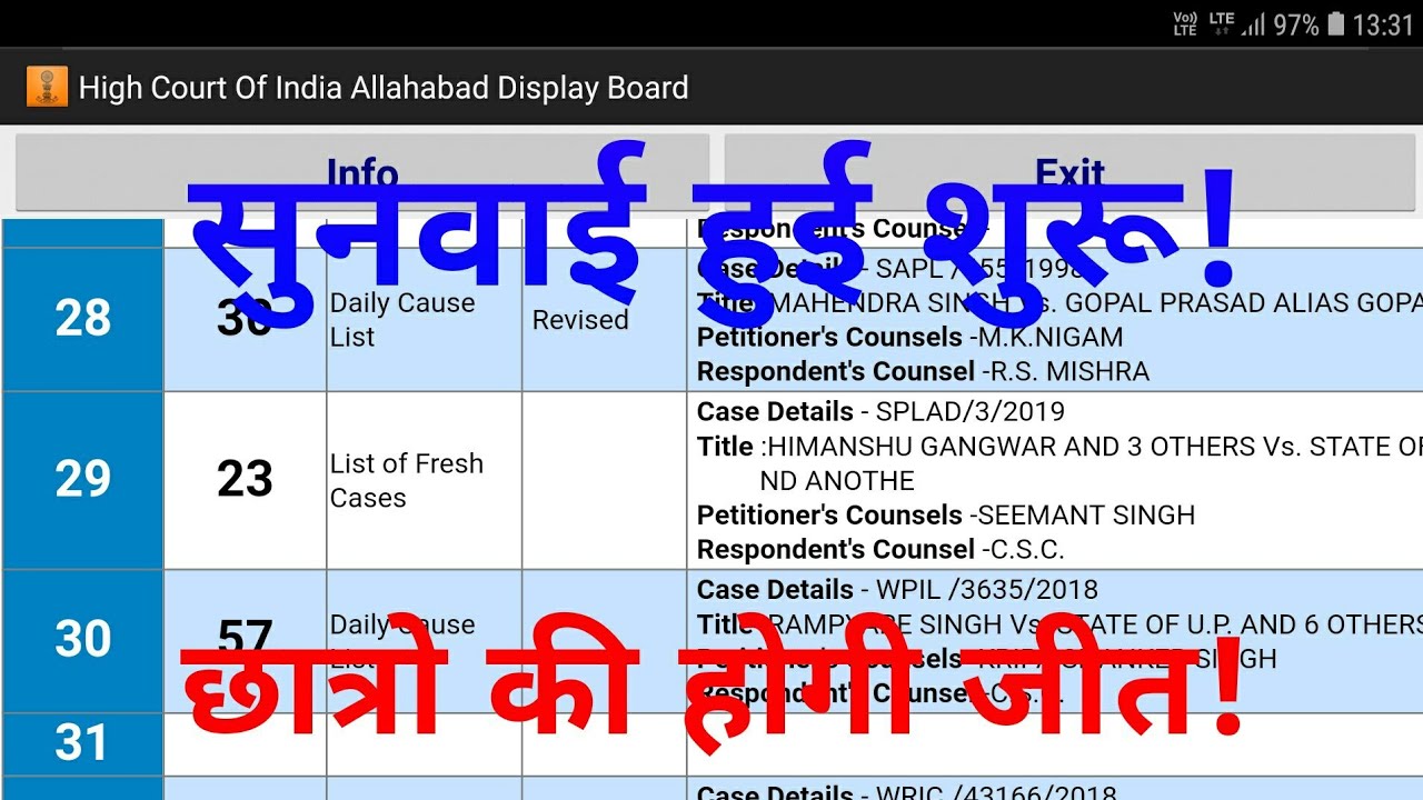 UPTET 2018 High Court सुनवाई हुई शुरू! Latest Update Court