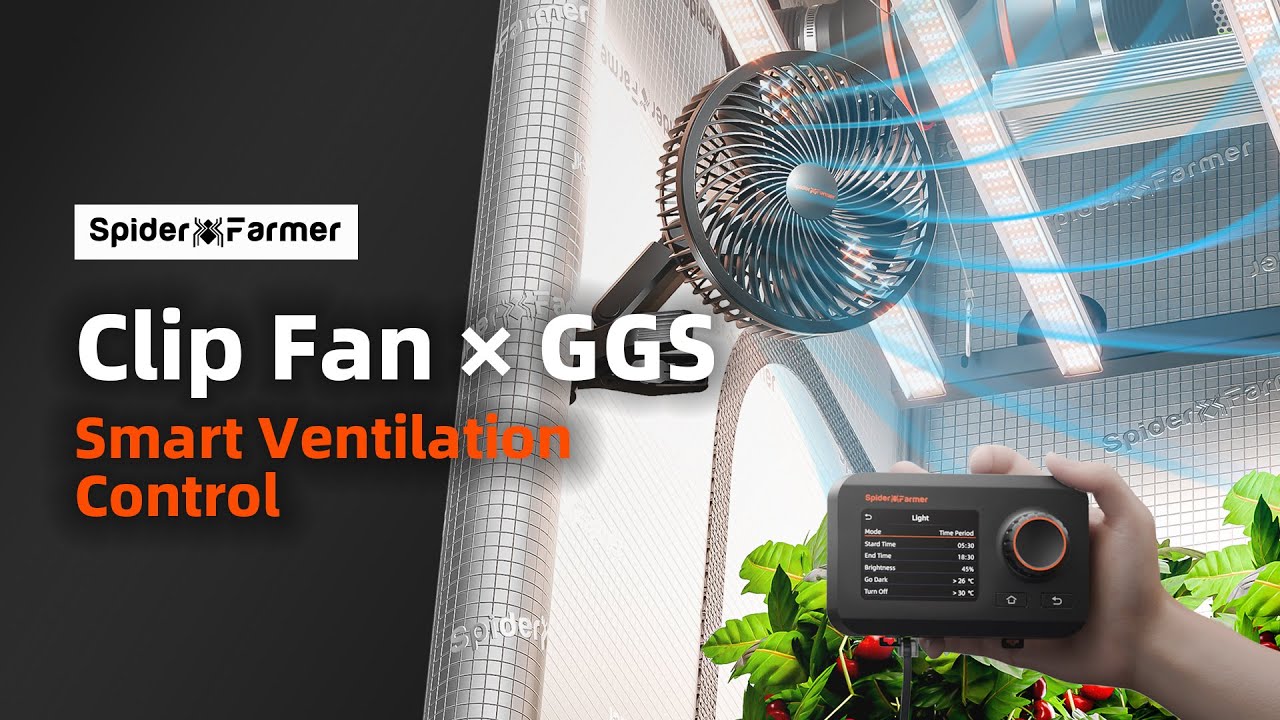 2025 New | GGS Smart Clip Fan | Intelligent Ventilation Control