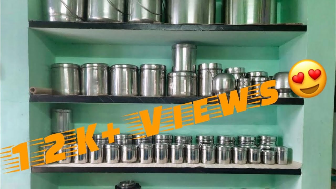 அம்மாவின் Non modular kitchen tour/organized kitchen