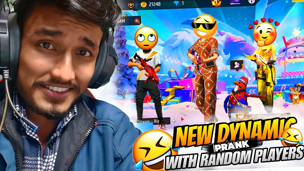 New Dynamic Duo Prank  🤣😂 @bthranilive | Girl Voice Prank😂 | Garena Free Fire Max  