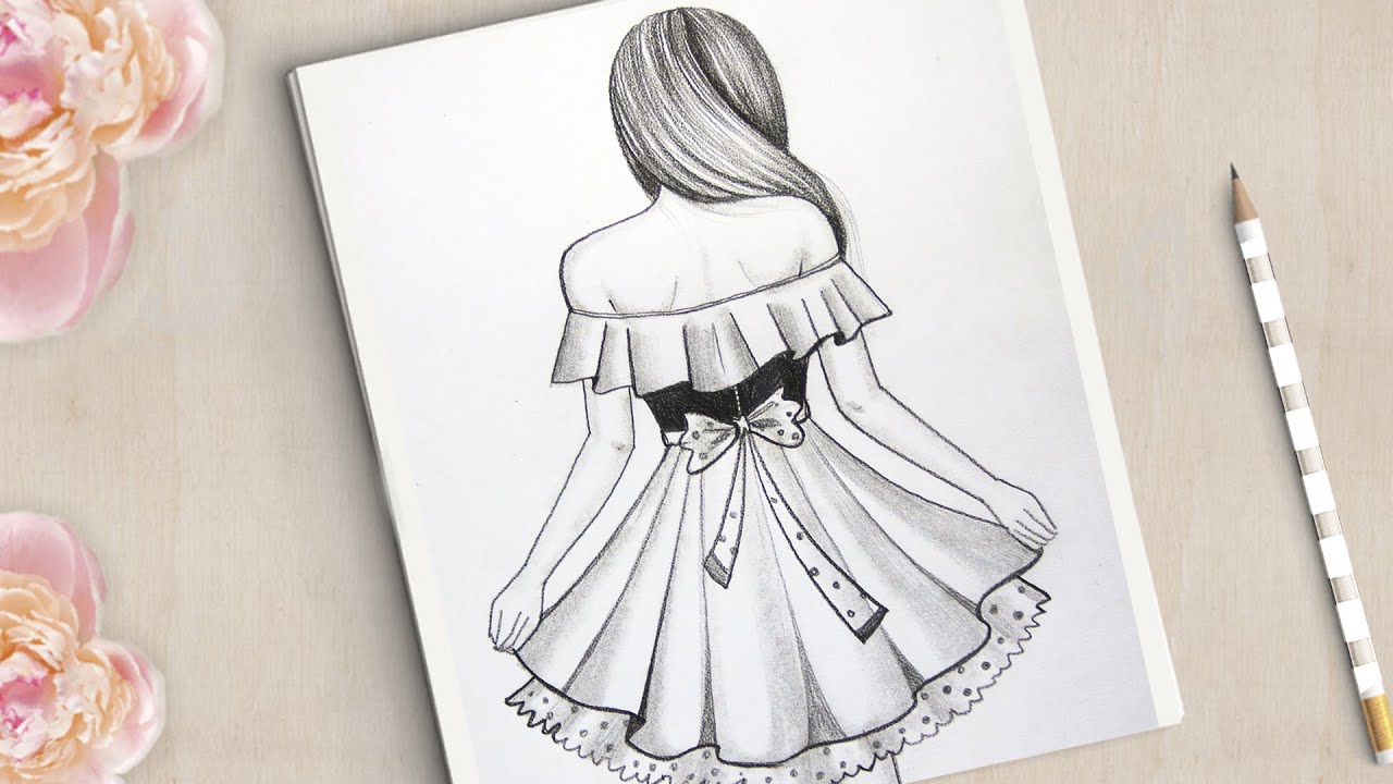 How to Draw a Beautiful girl | Girl Drawing | Drawing for girl