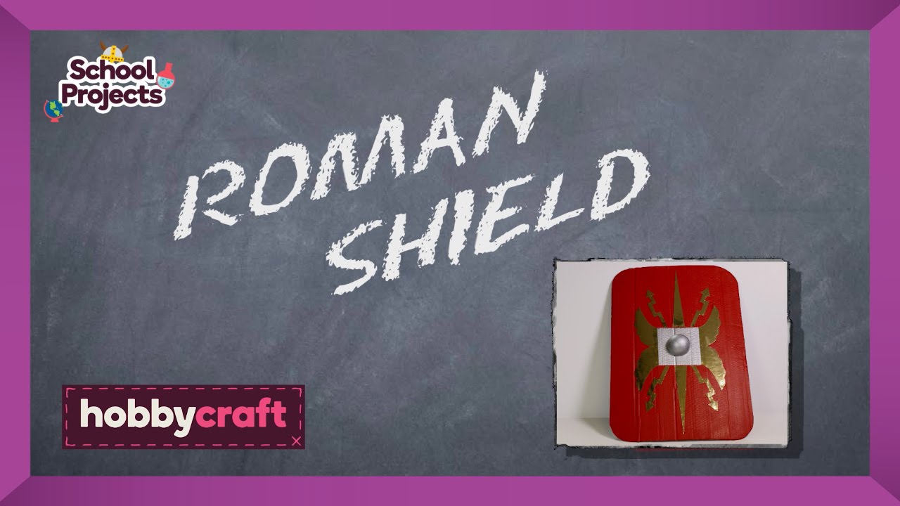 How to Make a Roman Shield | Hobbycraft
