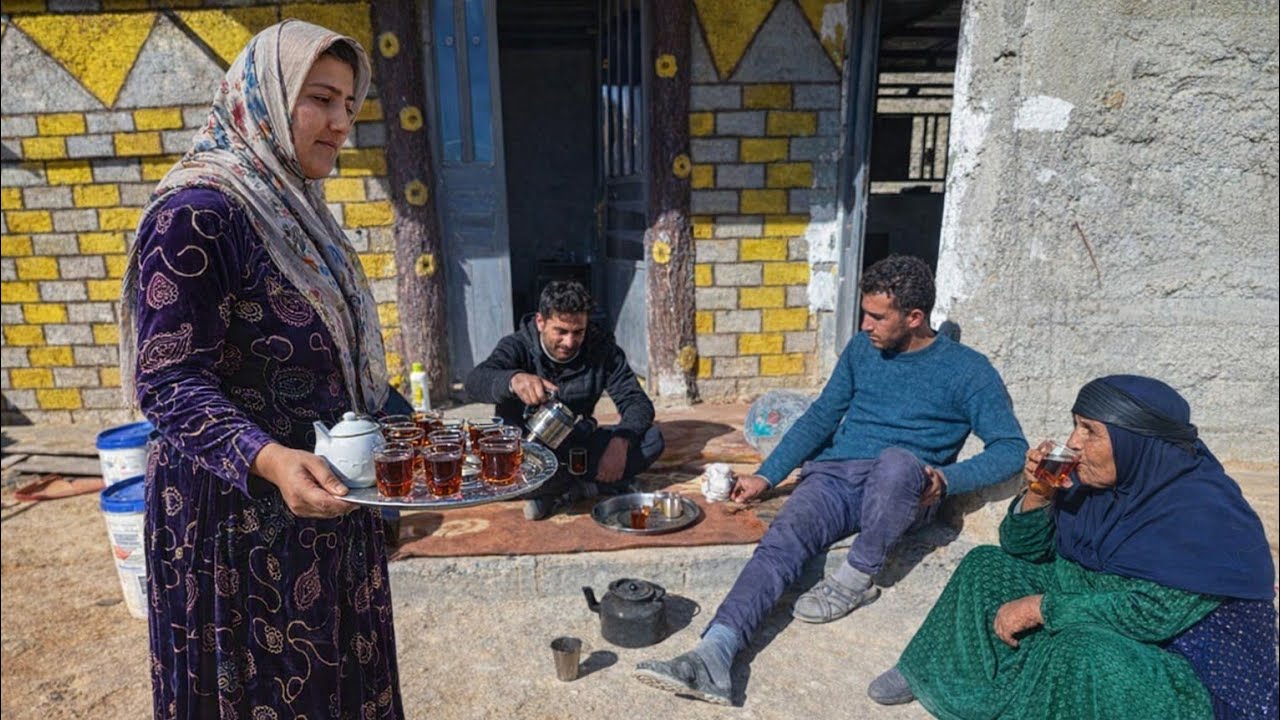 Nomad documentary: The continuation of the process of building a residence