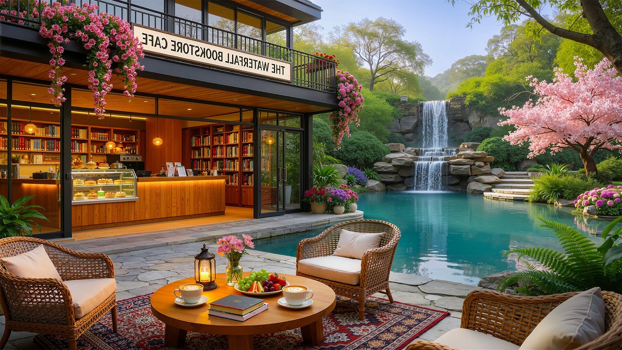 Calm Forest Coffee Jazz ☕ Smooth Outdoor Melodies for Productivity & Relaxation