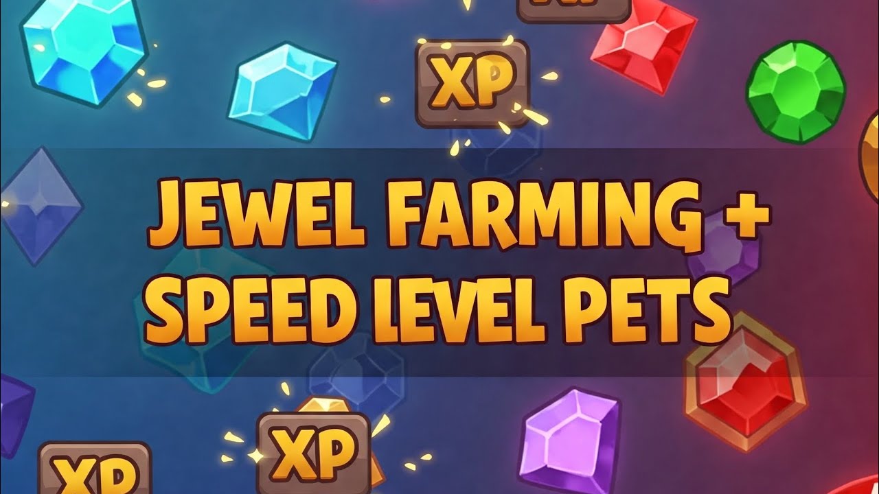 Arcane Legends Jewel farming/Fast Pet XP level up