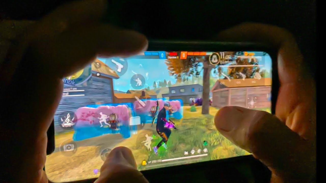 IPHONE XR FREE FIRE HANDCAM 2023