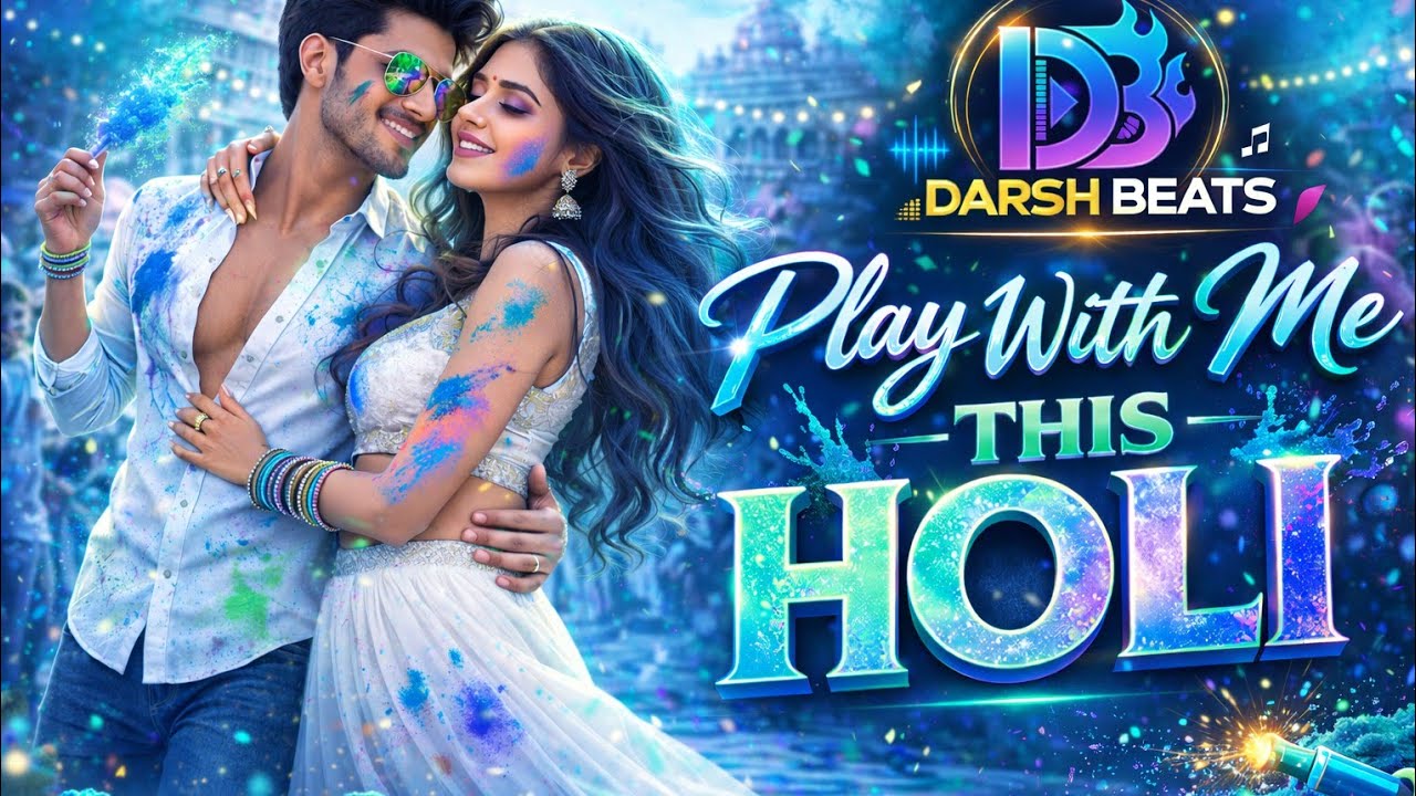 Play With Me This Holi 🌈✨ प्ले विद मी दिस होली |Official Holi Party Song 2026 | DJ Song |Darsh Beats