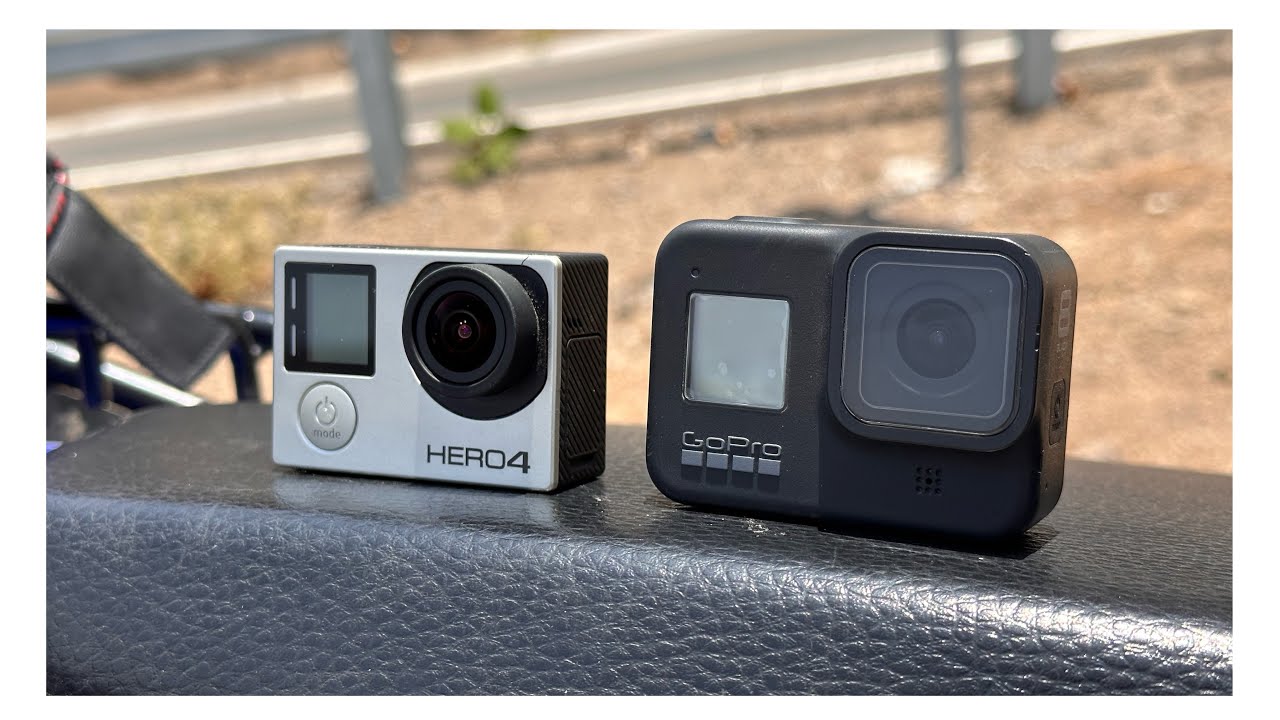 Gopro Hero 4 Silver vs GoPro hero 8 Black - Vale la pena la gopro hero 4 en 2023?