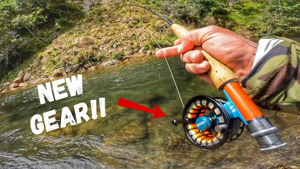 FLY FISHNG A REMOTE RIVER [New Gear!!!]