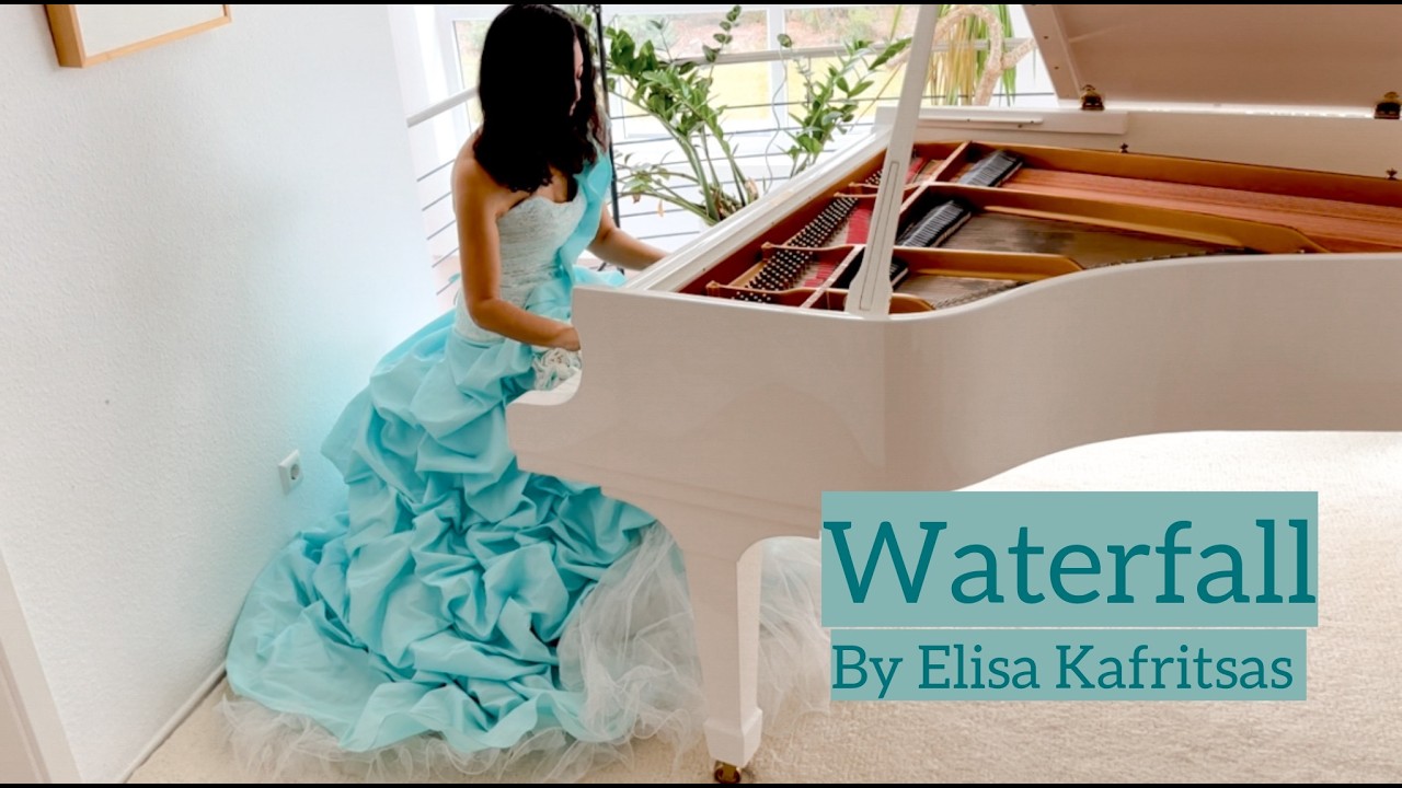 Waterfall original piano composition by Elisa Kafritsas