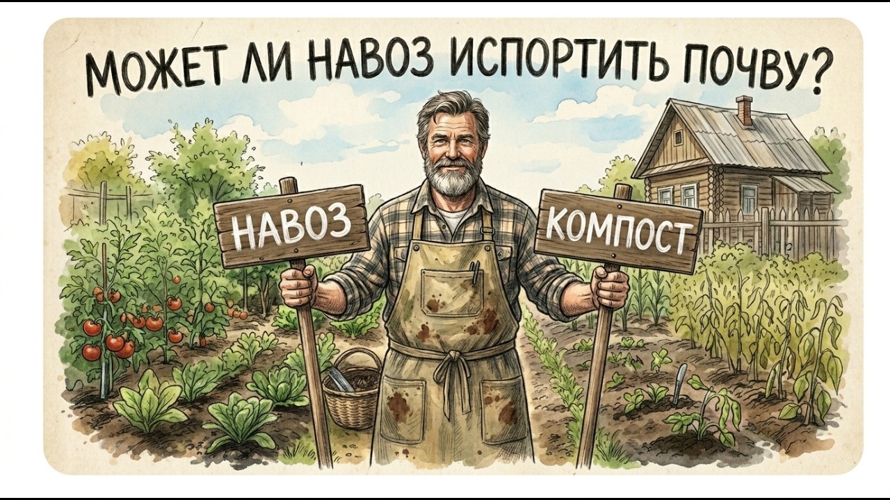 Компост, биогумус и навоз: что реально работает, а что убивает вашу почву.