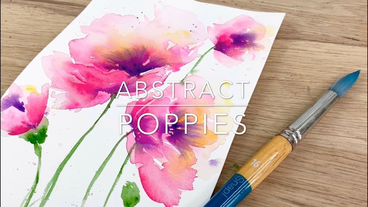 Abstract Poppies