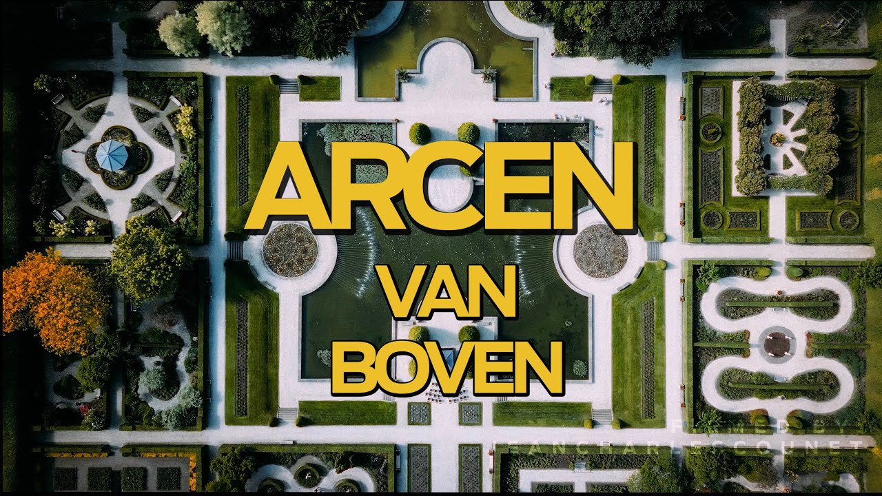 Arcen from above: A Captivating Drone Video of River Maas, Thermal Bath, and More!