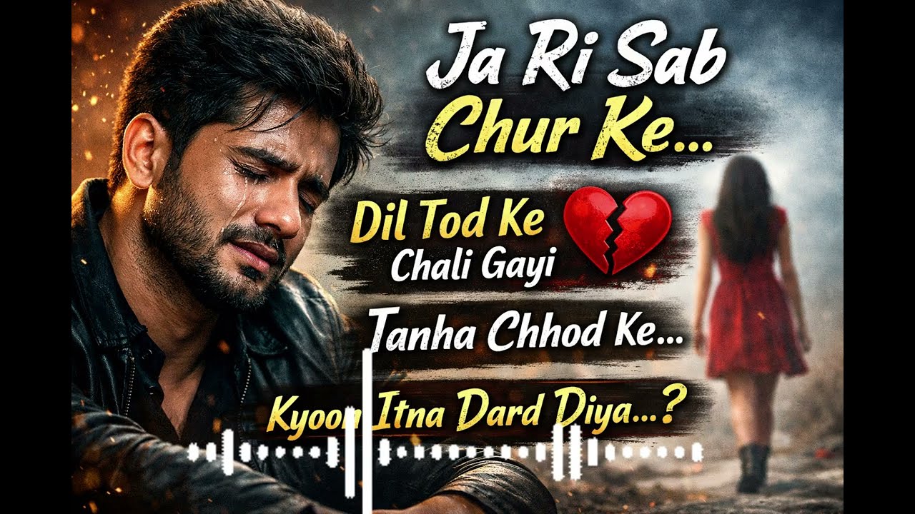 Ja Ri Sab Chur Ke 💔 | Heart Touching Sad Song 2026 | Emotional Breakup Song | Very Sad Hindi Song