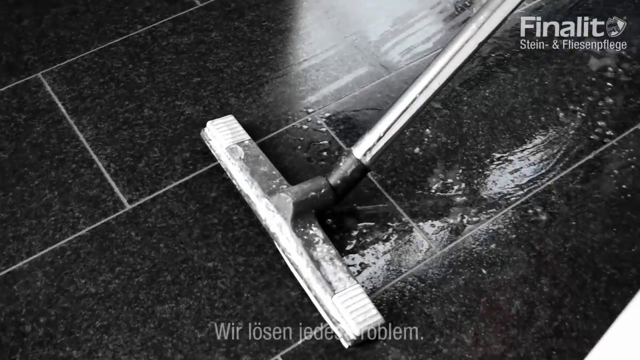 Granitfliesen Grundreinigung und Imprägnierung