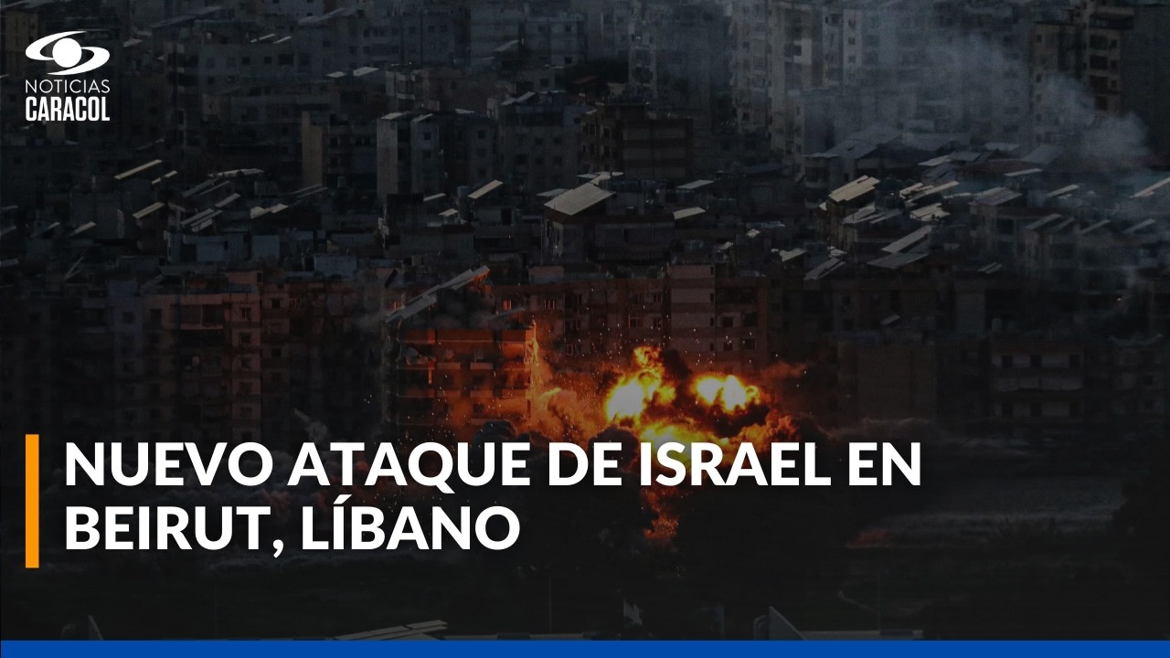 Reportan fuertes explosiones en Beirut, capital de Líbano: se intensifica la guerra en Medio Oriente